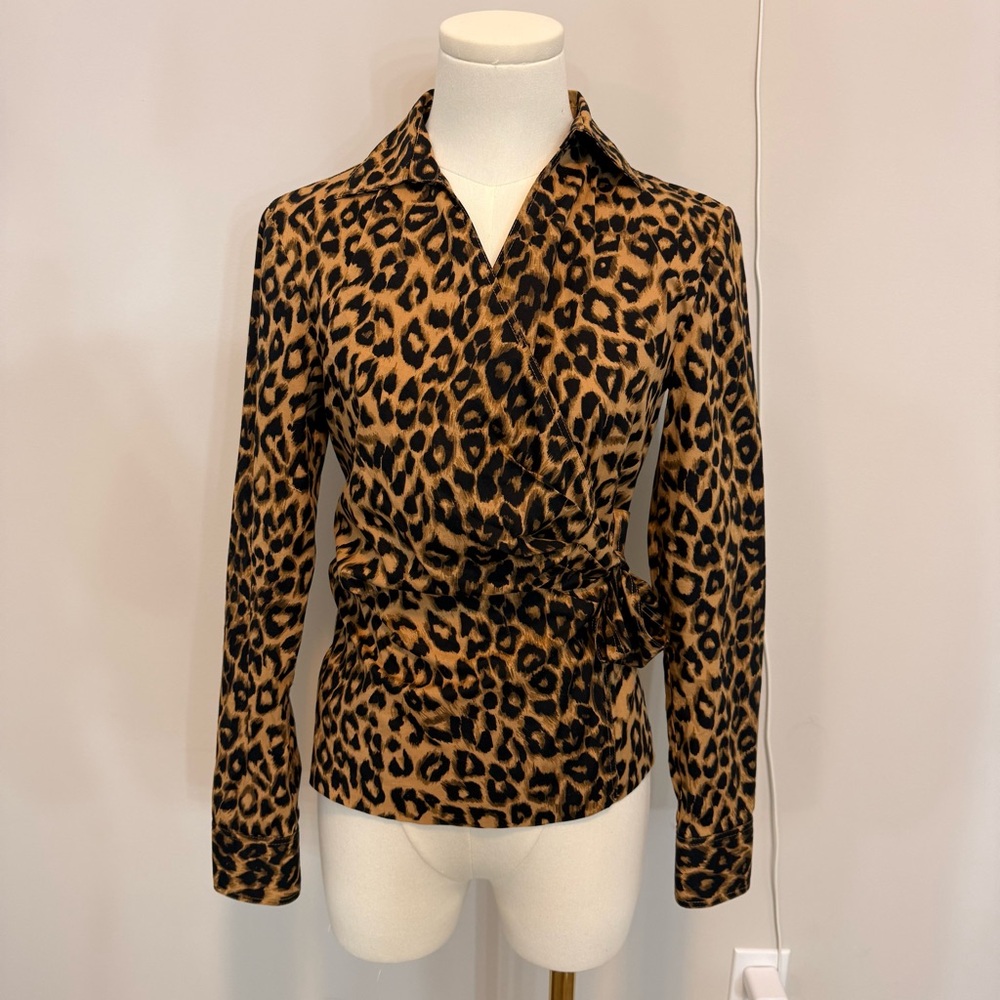 Jones New York Animal Print Top
